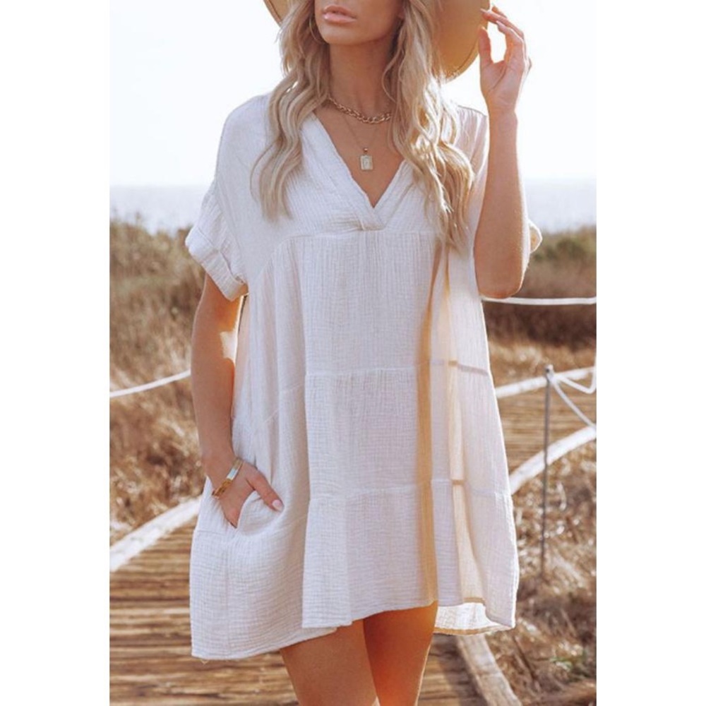 LIKE NEW - VICI Babydoll Gauze Dress